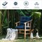 Tufted Outdoor Patio Chair Seating Pad with 4 Attached String Ties